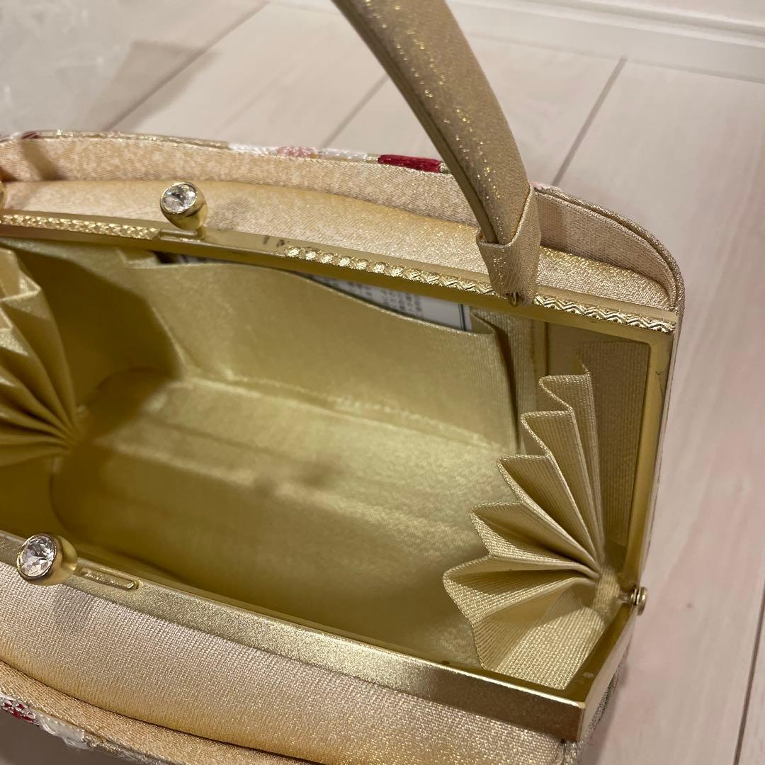 うさぎ【京都きもの友禅】　成人式　和装　バッグと草履、小物のセット