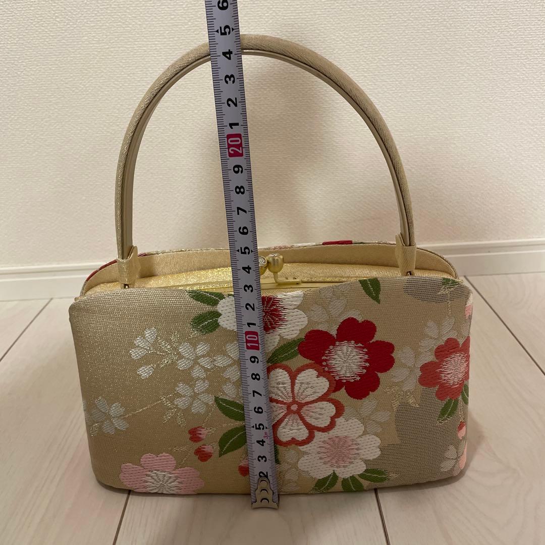 うさぎ【京都きもの友禅】　成人式　和装　バッグと草履、小物のセット