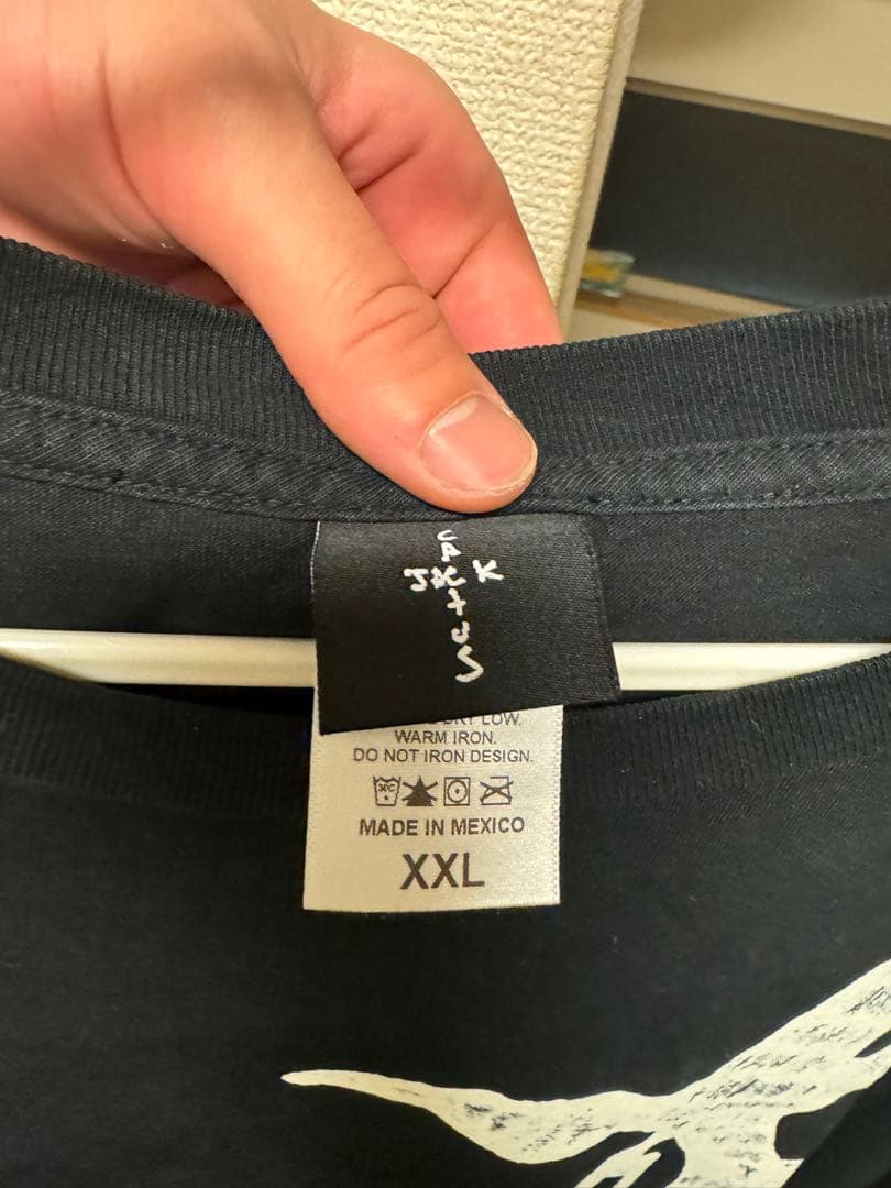 CACTUS JACK ロングスリーブ Tシャツ ホワイトプリント