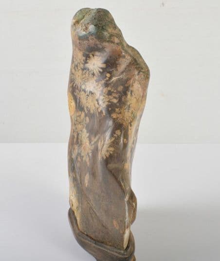 天然石　鑑賞石　菊花石　置物　重さ約3.5kg