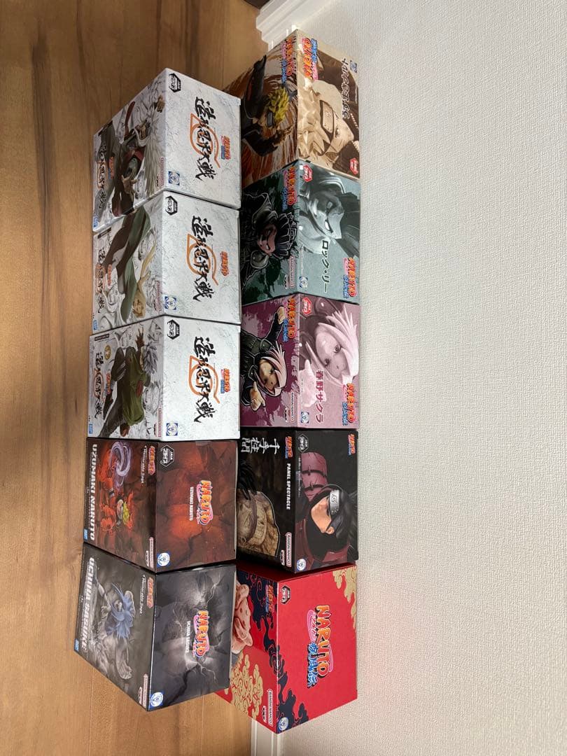 NARUTO フィギュア　10箱まとめ売り　造形忍界大戦
