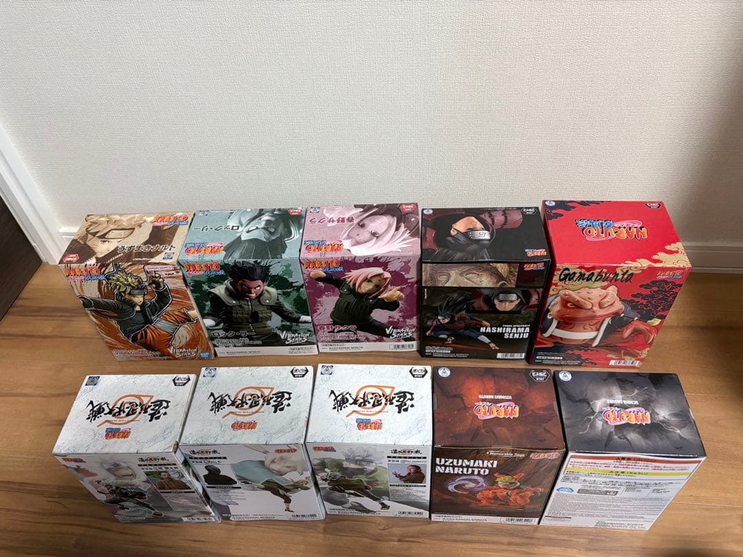 NARUTO フィギュア　10箱まとめ売り　造形忍界大戦