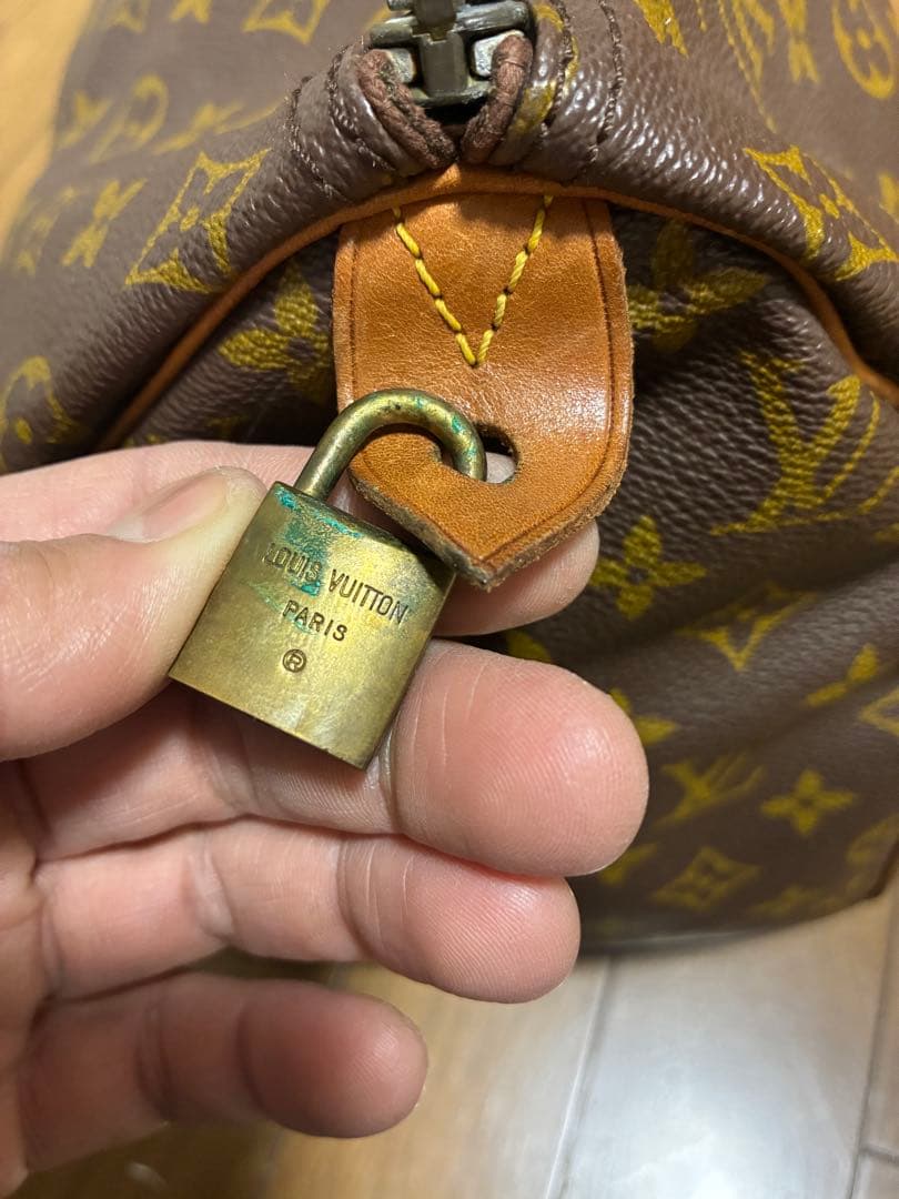 【鑑定済/希少】ルイヴィトン スピーディ40 ヴィンテージ エクレール社製