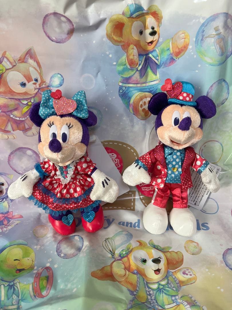 ミニー　ファンダーランド ミニパル ぬいぐるみ　ぬいば　ぬいチャ　セット