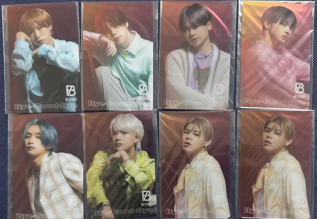 BE:FIRST クリアトレカ Bye-Good-Bye コンプセット