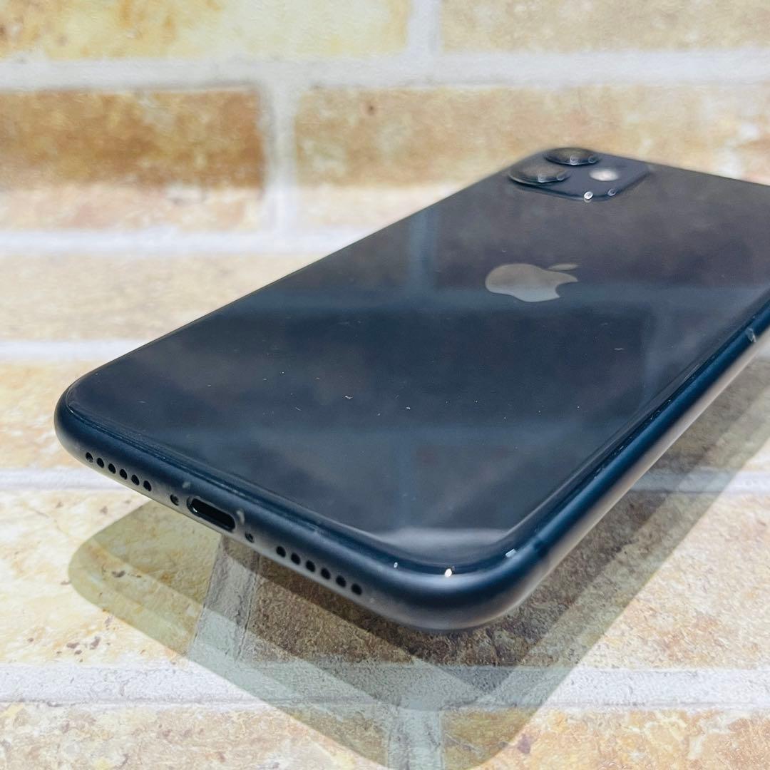 SIMフリー iPhone11 128GB ブラック 電池新品