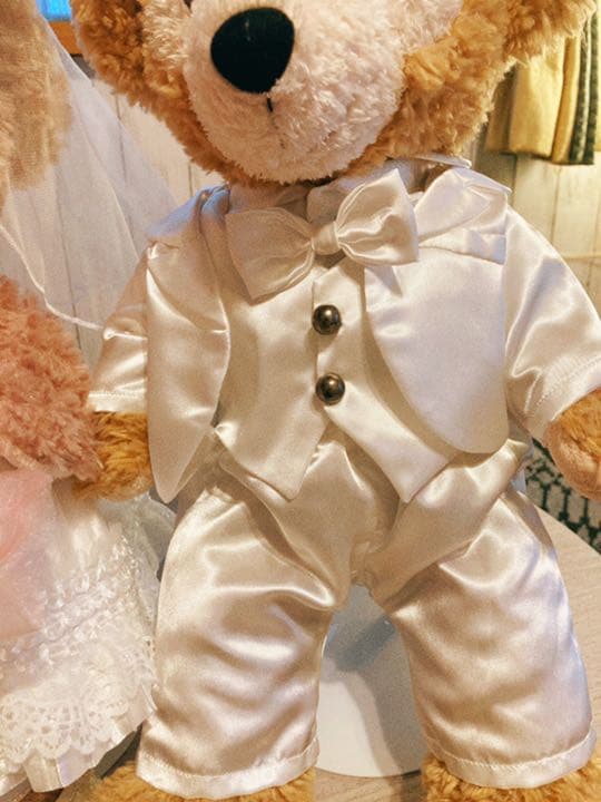 ダッフィー ・シェリーメイ セットウエディングコスチューム