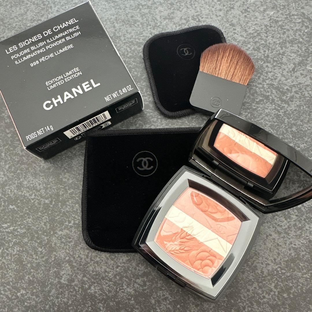 未開封CHANELレシーニュドゥシャネル998チークハイライター2025ホリデー