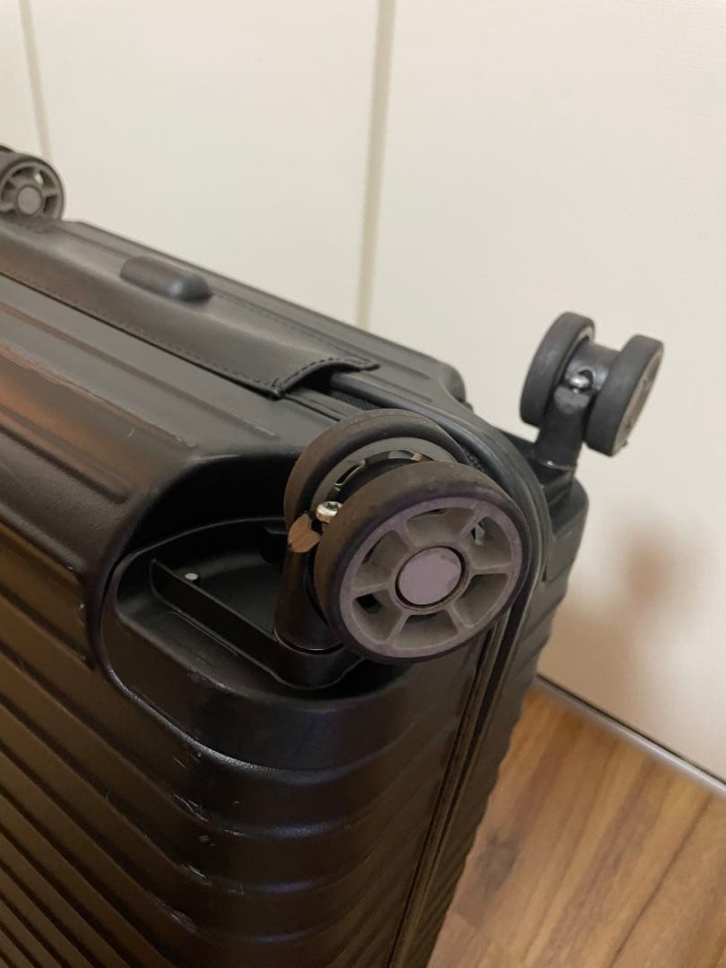 【美品】リモワ サルサ ビジネストロリー ブラック