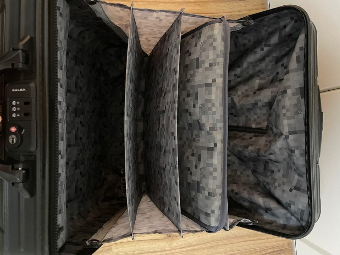 【美品】リモワ サルサ ビジネストロリー ブラック