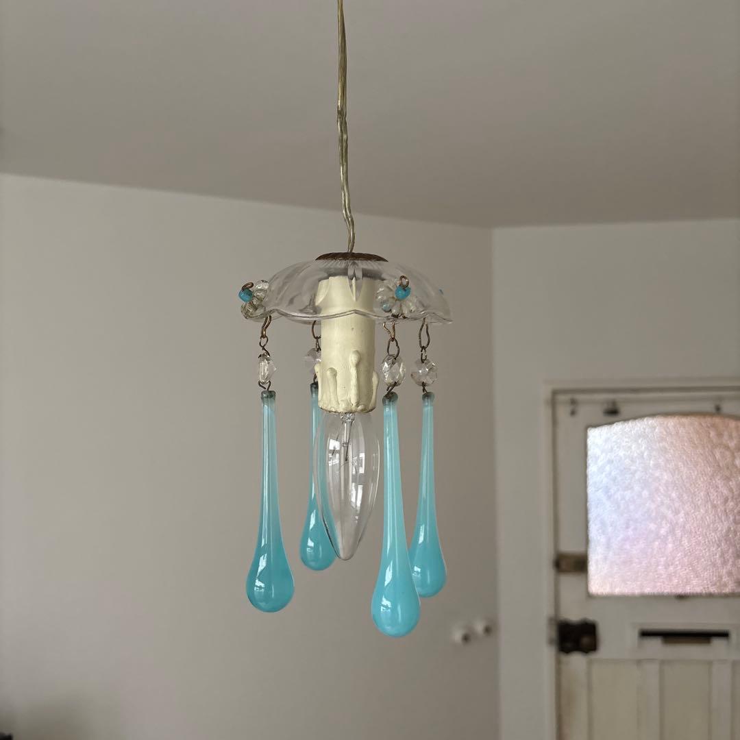 アンティーク　ミニシャンデリア　フランス