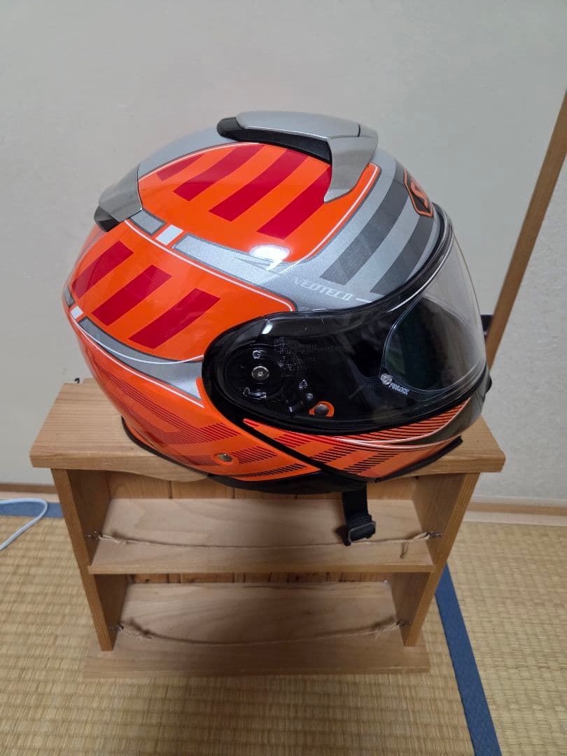 SHOEI フルフェイスヘルメット オレンジ ネオテック2 ほぼ未使用