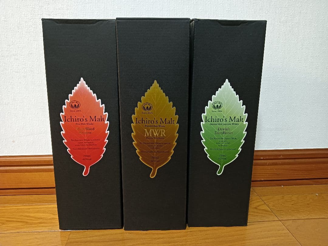 今月限定　3本セット　リーフシリーズイチローズモルト　新品未開封