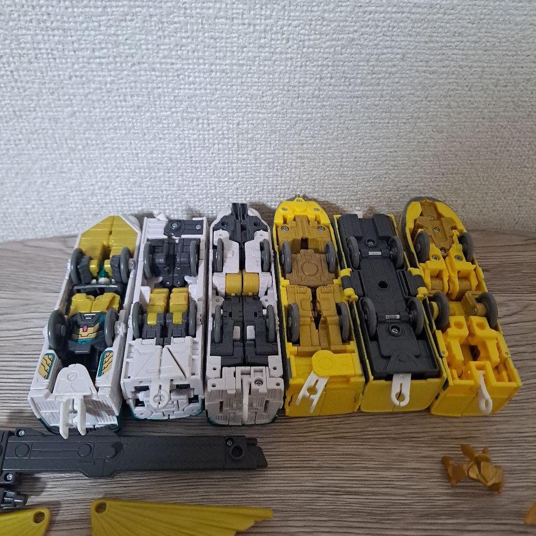 シンカリオン　E5　はやぶさ　MKⅡ　ドクターイエロー923 オーバークロス合体