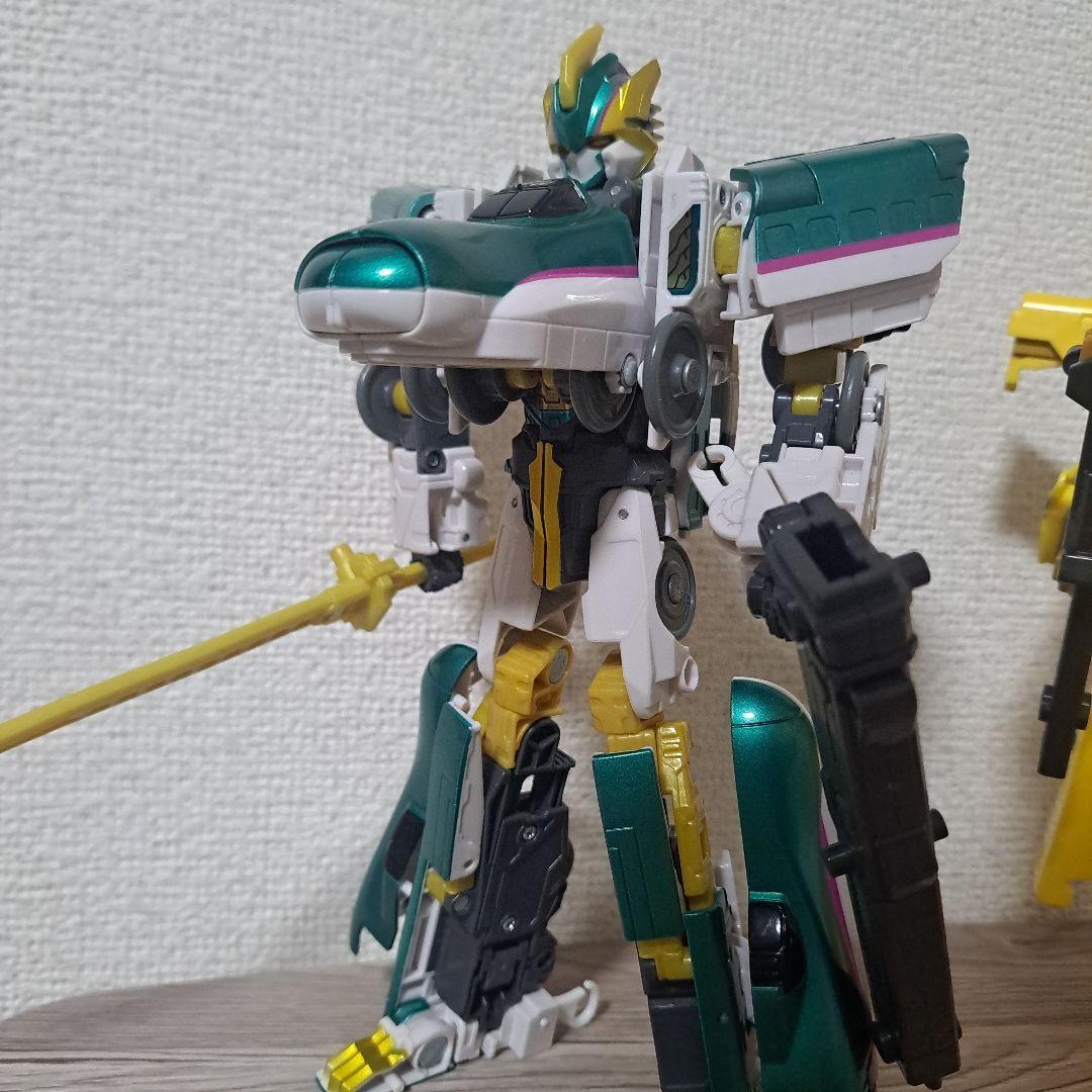 シンカリオン　E5　はやぶさ　MKⅡ　ドクターイエロー923 オーバークロス合体