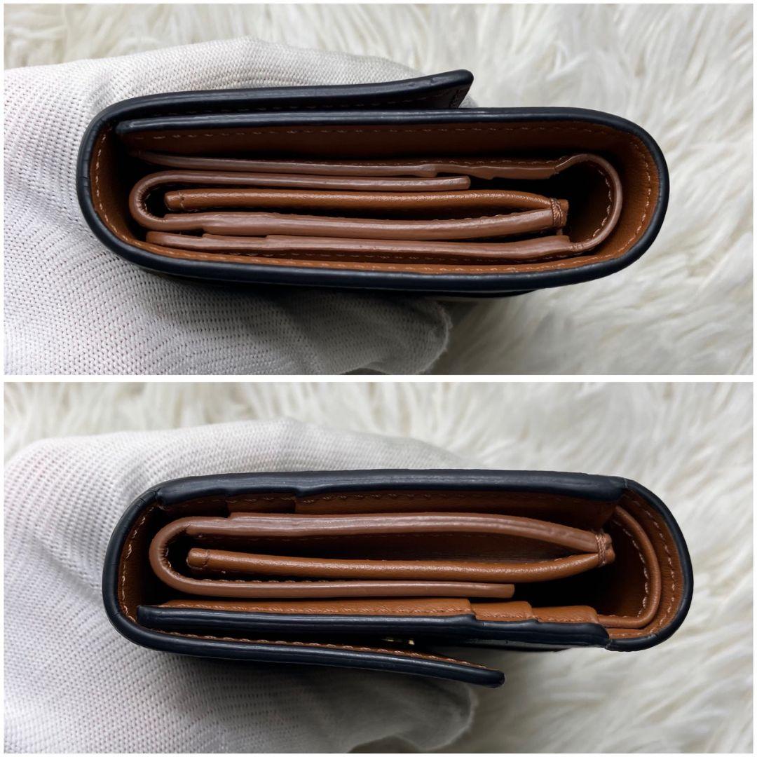 ⭐️美品 CELINE スモール トリフォールド ウォレット トリオンフ レザー