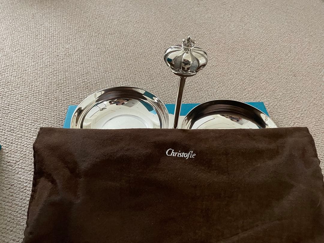 クリストフル（Christofle） 「ロイヤル・ジャック」ダブルボウル