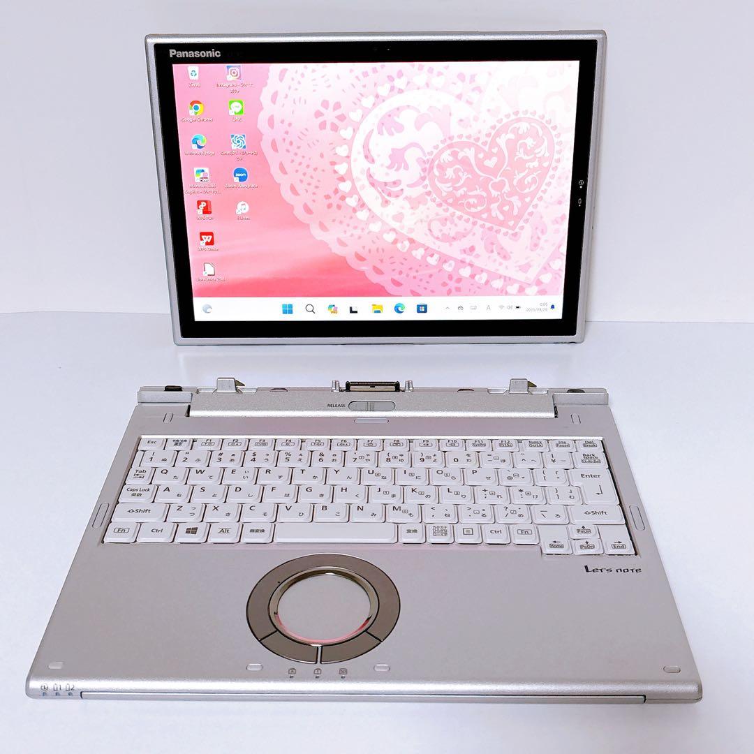 累積4780時間のレッツノートCF-XZ6 タブレット i5 8G SSD256