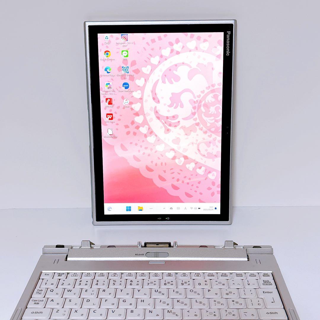 累積4780時間のレッツノートCF-XZ6 タブレット i5 8G SSD256