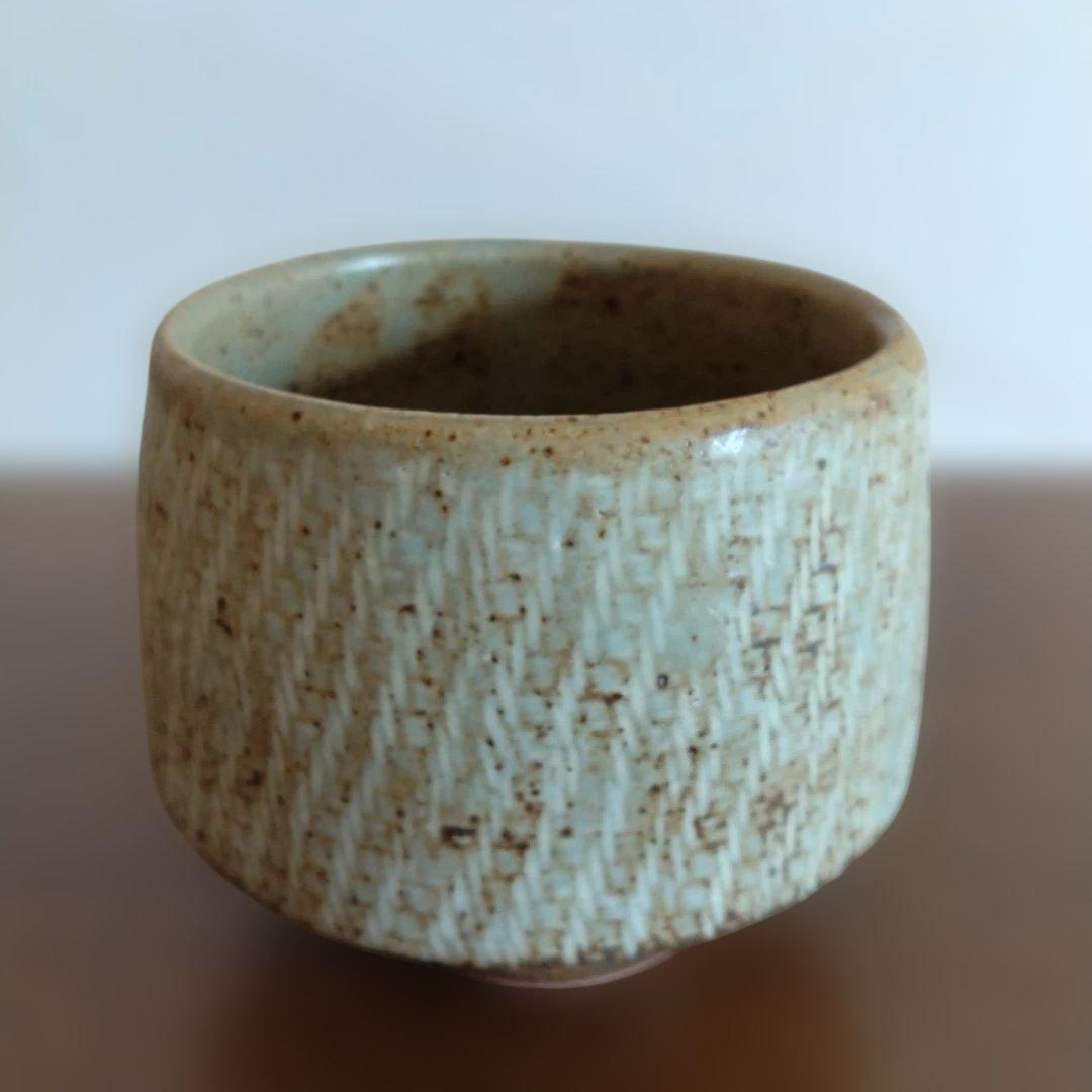 人間国宝　島岡達三さんの「地釉象嵌縄文盌」