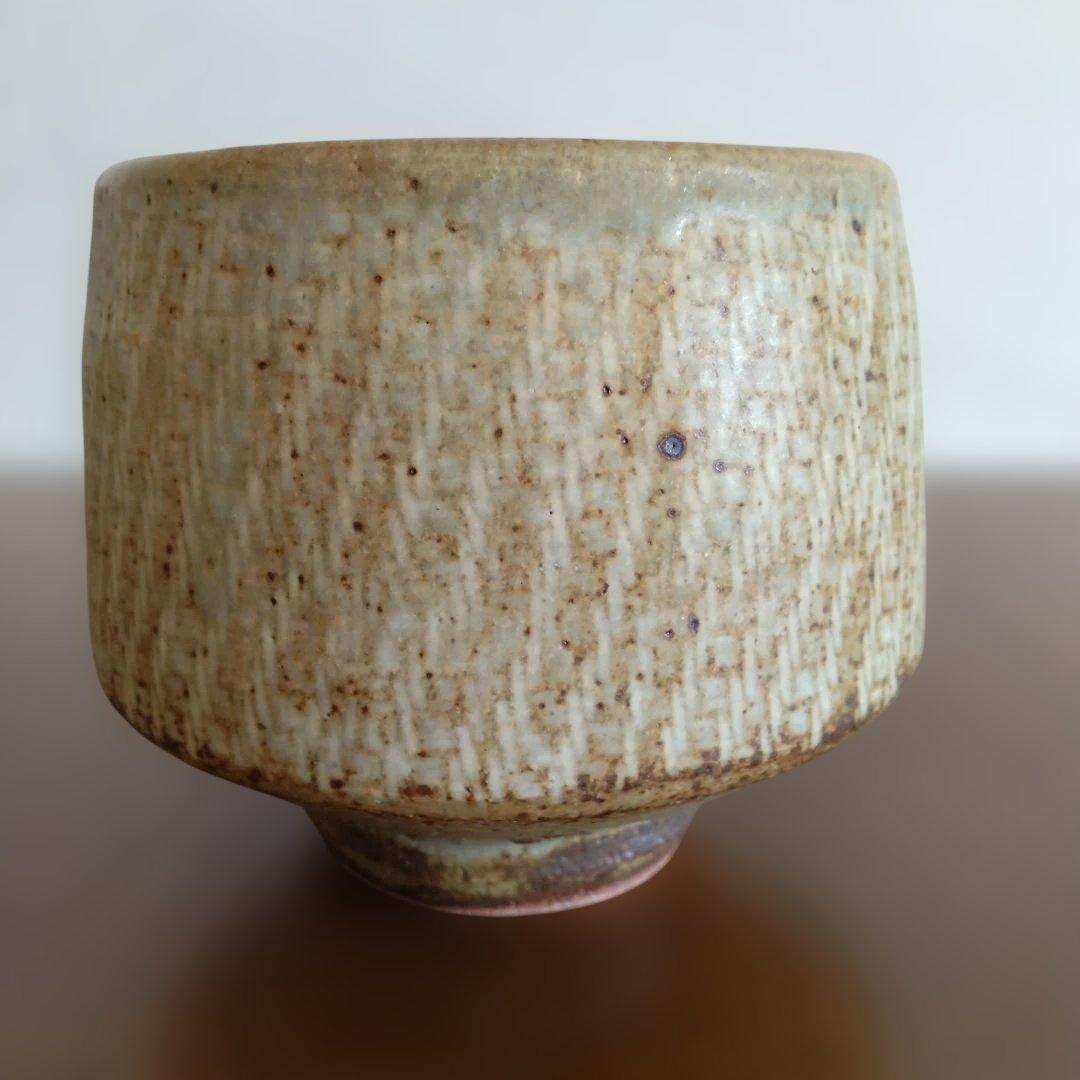 人間国宝　島岡達三さんの「地釉象嵌縄文盌」