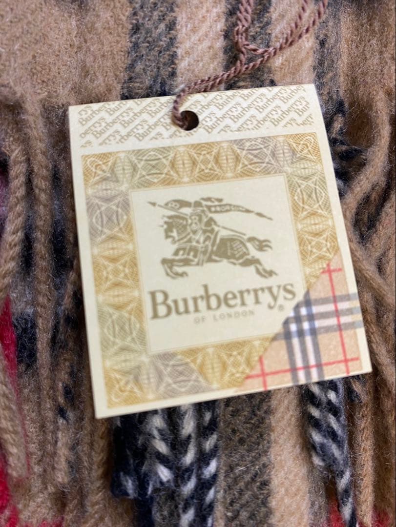 Burberry バーバリー カシミアマフラー