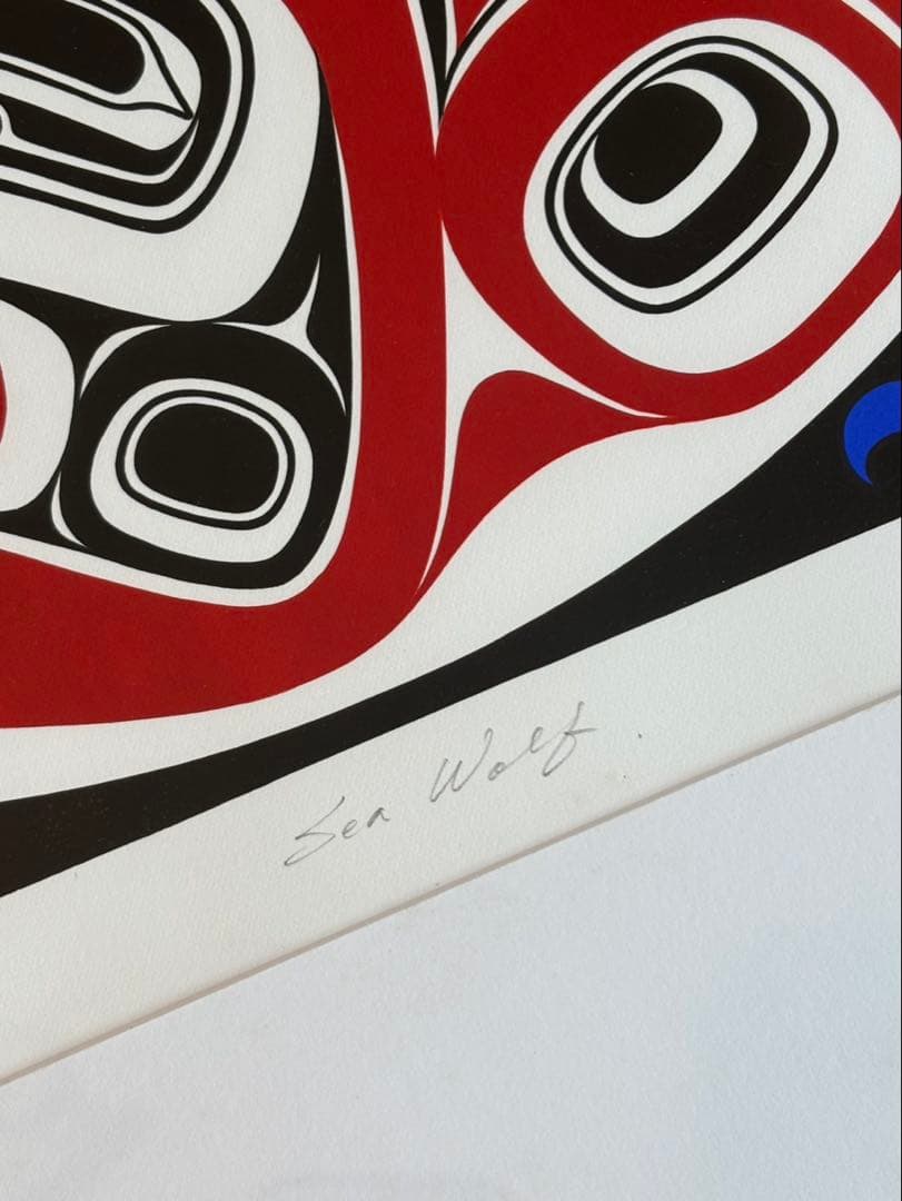 希少！ yukie adams シルクスクリーン sea wolf 1993