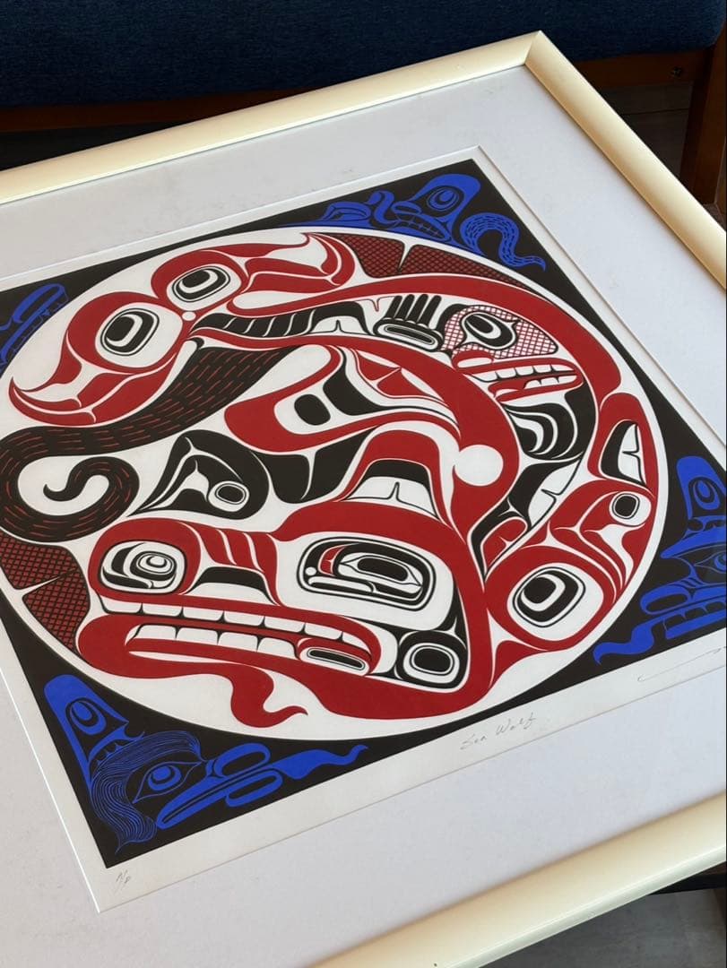 希少！ yukie adams シルクスクリーン sea wolf 1993