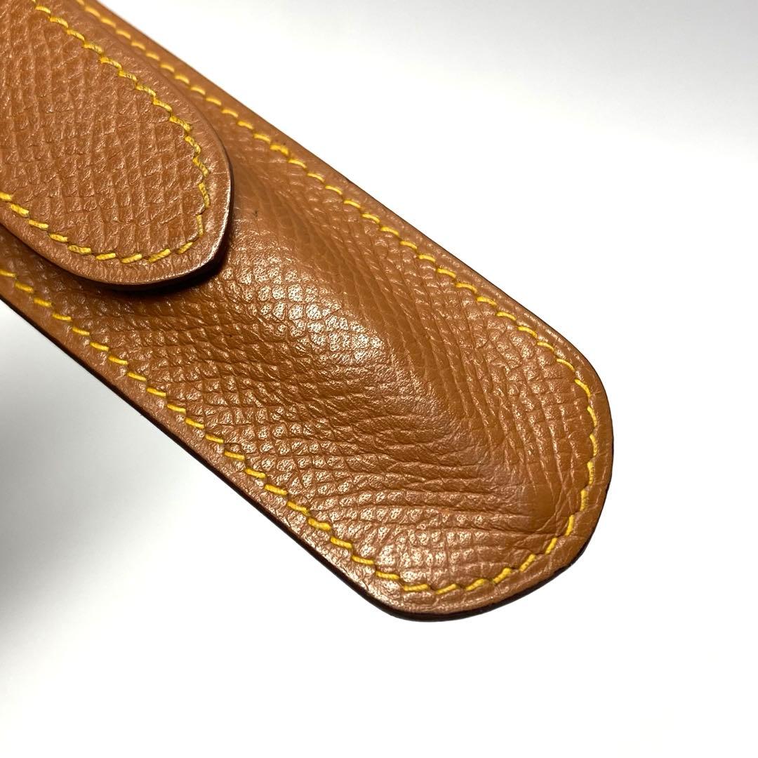 HERMES エルメス　ペンケース　クシュベル　刻印