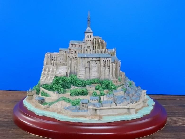 フランス モンサンミッシェル ジオラマ模型 超精密 リアル 世界遺産 レノックス