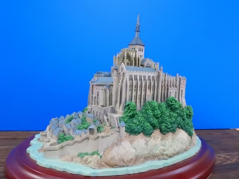 フランス モンサンミッシェル ジオラマ模型 超精密 リアル 世界遺産 レノックス
