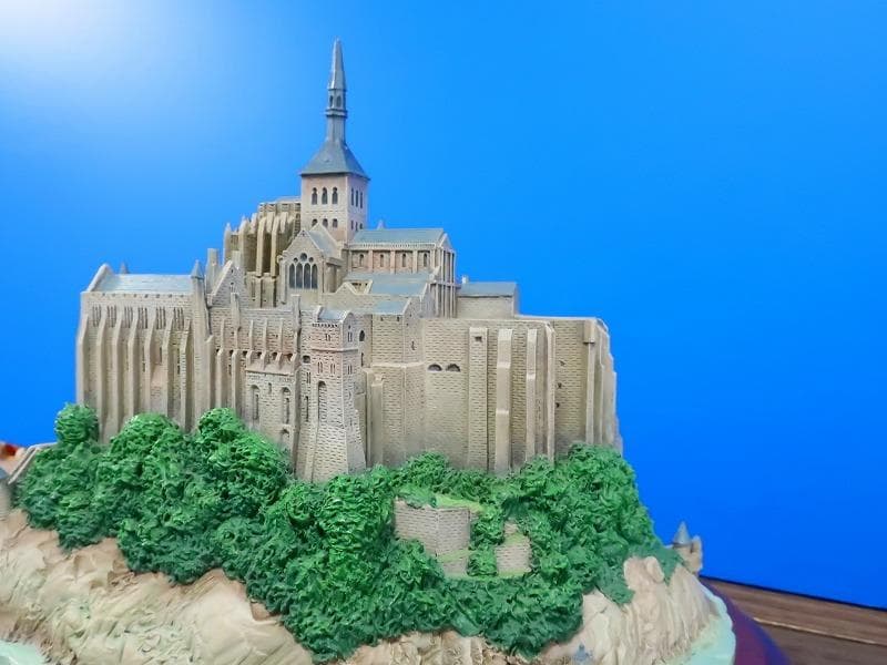 フランス モンサンミッシェル ジオラマ模型 超精密 リアル 世界遺産 レノックス