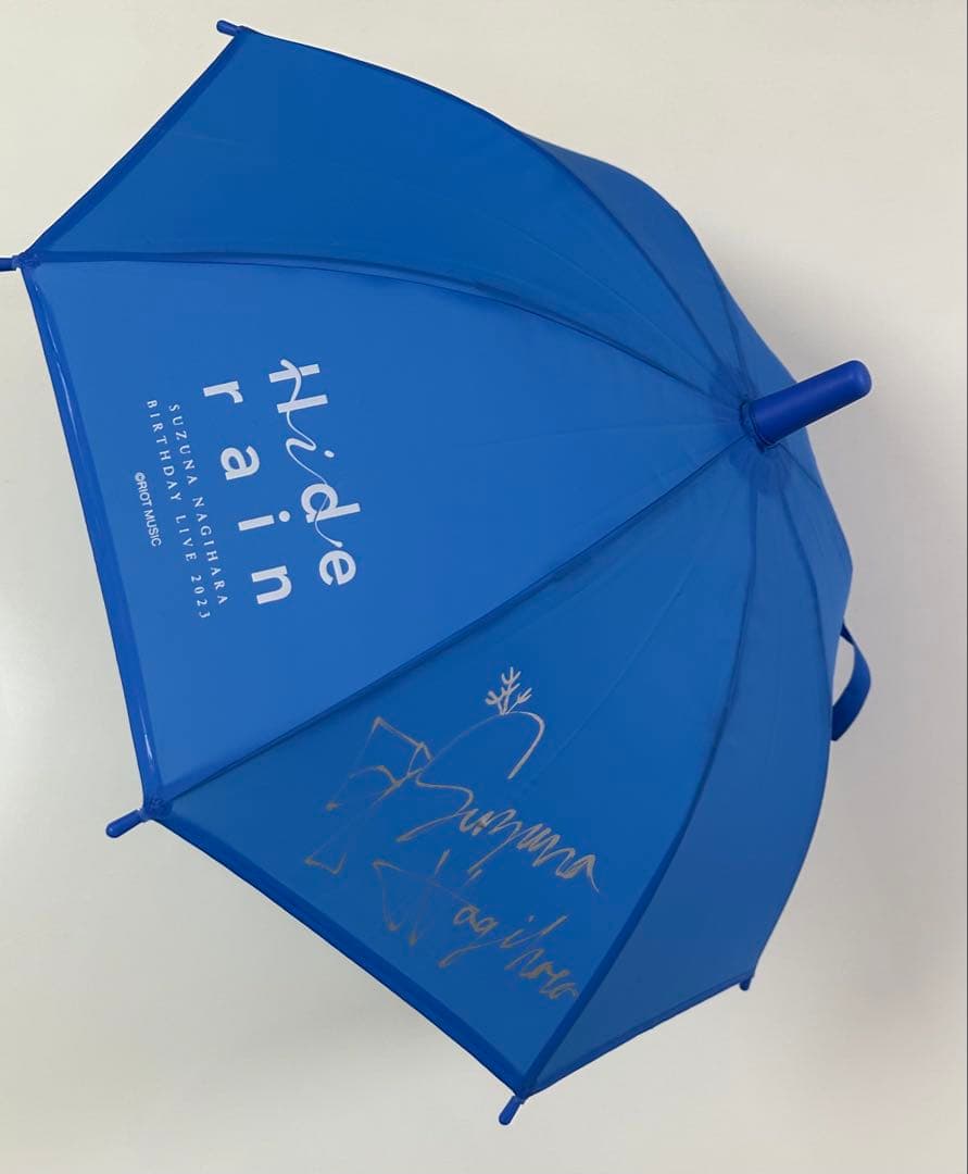 【直筆サイン メタルカード・傘】凪原涼菜Hiderain チケット特典グッズ