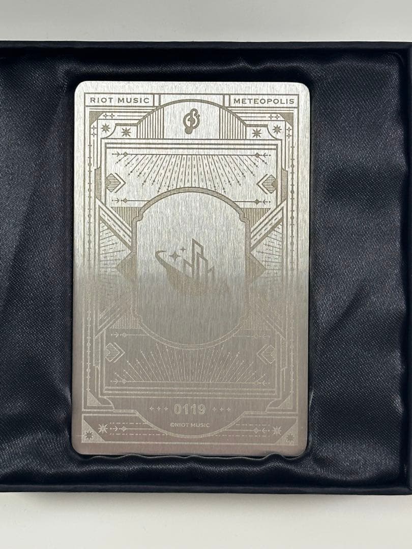 【直筆サイン メタルカード・傘】凪原涼菜Hiderain チケット特典グッズ