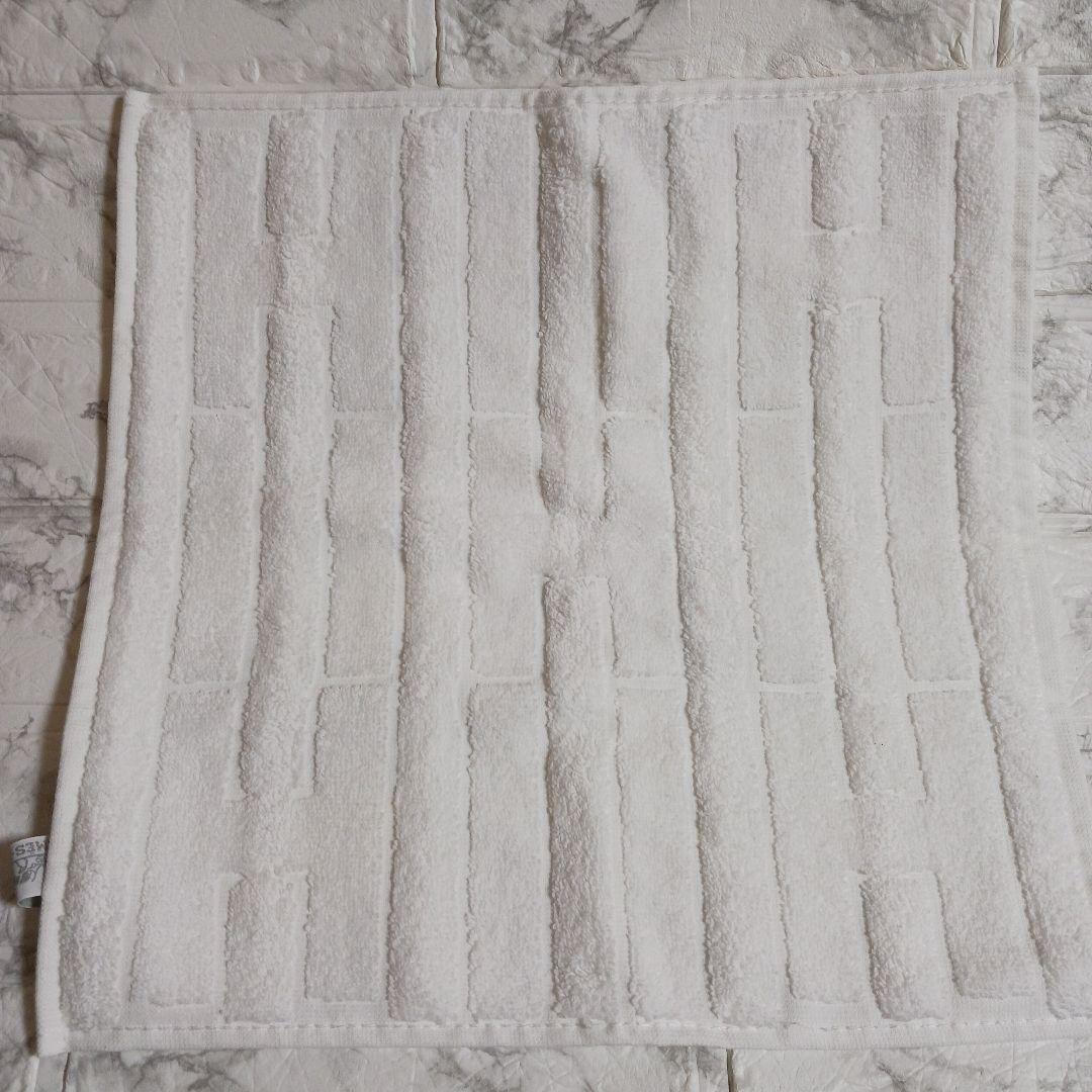 HERMES タオルセット ホワイト ブラック