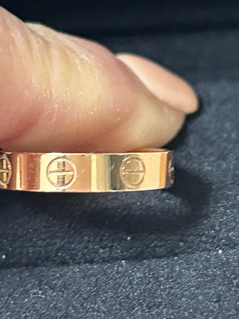 Cartier Love Ring 18Kピンクゴールド サイズ49