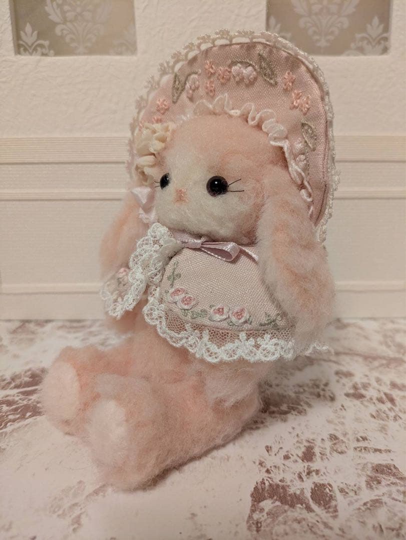 テディベア作家　Dreamy rabbit様　アートドール垂れ耳のテディラビット