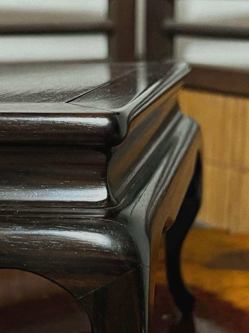 古黒檀 花台 香台 盆栽台 中高台