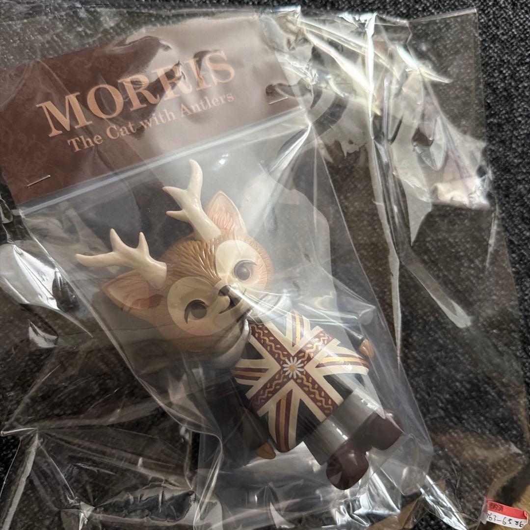 MORRIS ユニオンジャック ひなたかほり モリス ソフビ つのねこ ワンオフ