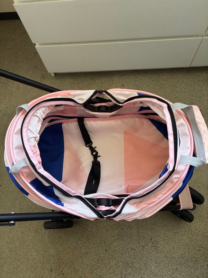 PETKIT ペットカート　4輪バギー　折りたたみ式　ピンク　説明書付き