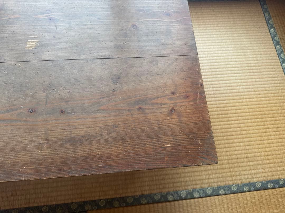 【和製アンティーク】明治大正期 座卓 ローテーブル 古民家家具 昭和レトロ