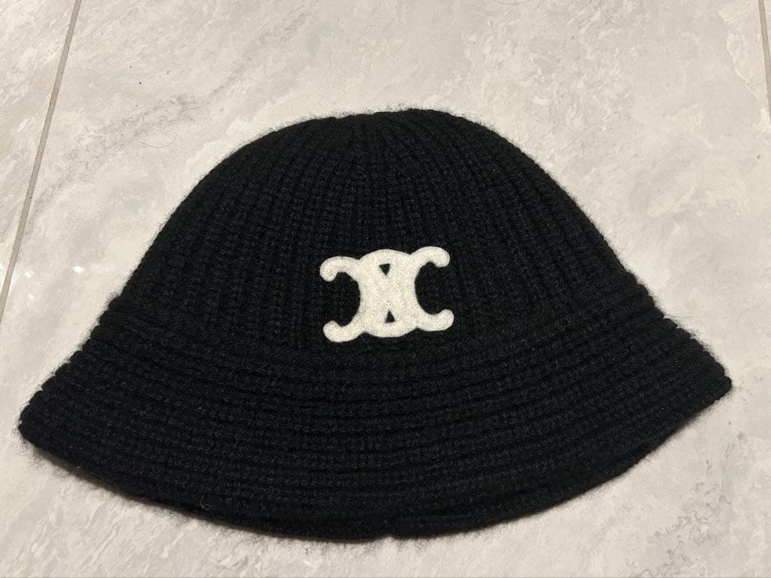 CELINE トリオンフ　クロシェ　バケットハット