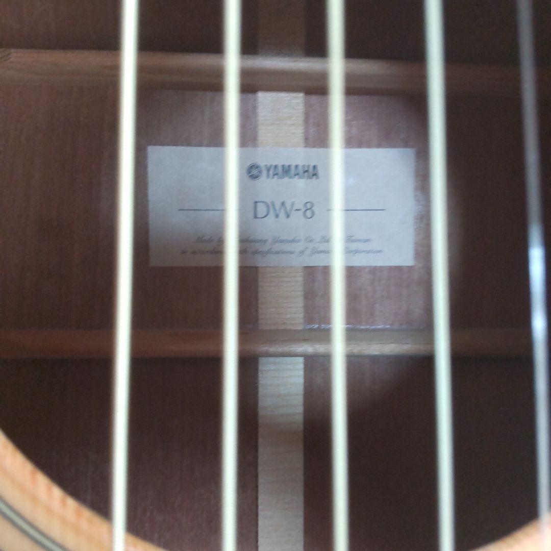YAMAHA ヤマハ アコースティックギター DW-８ ストラップ、弦付き