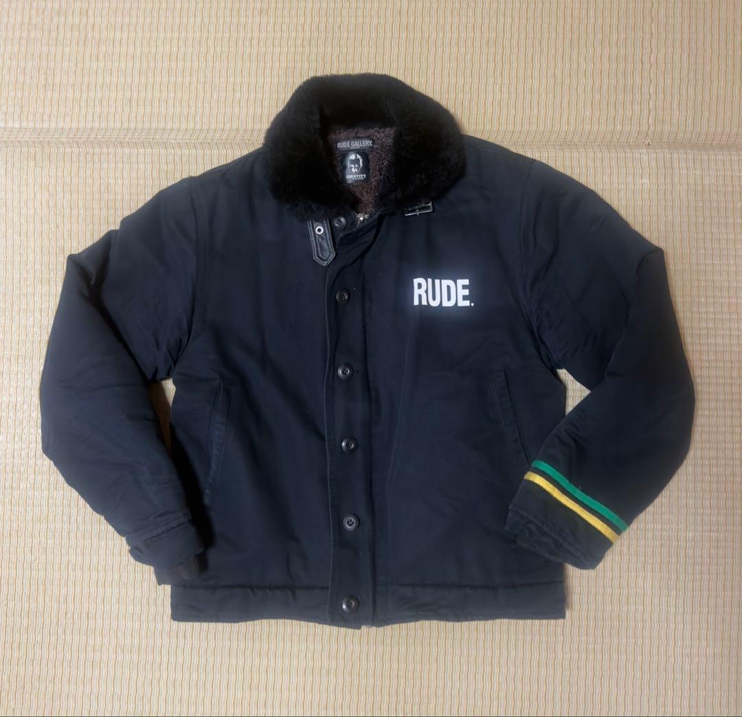 RUDE GALLERY (ルードギャラリー) ボアジャケット Mサイズ　希少