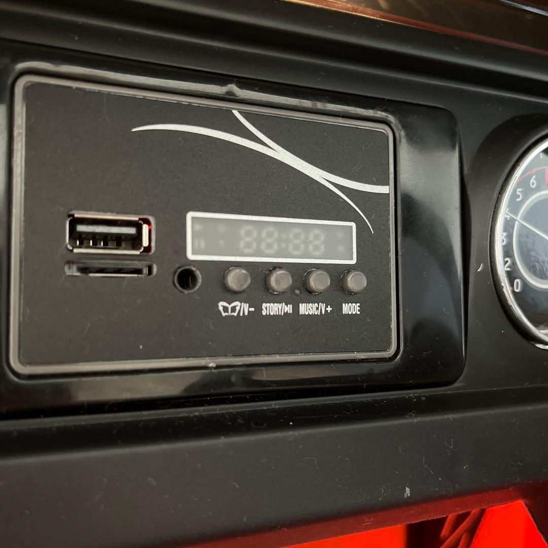 ジープ　ラジコン　オレンジ　電動車用ラジコンカー　キッズカー