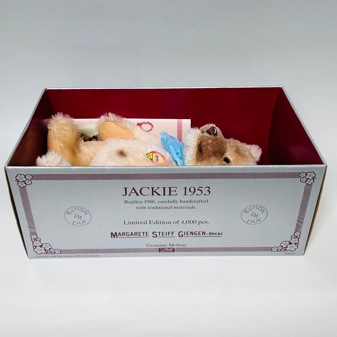 ★月末セール★4000体限定　シュタイフ ジャッキー 1953年 テディベア