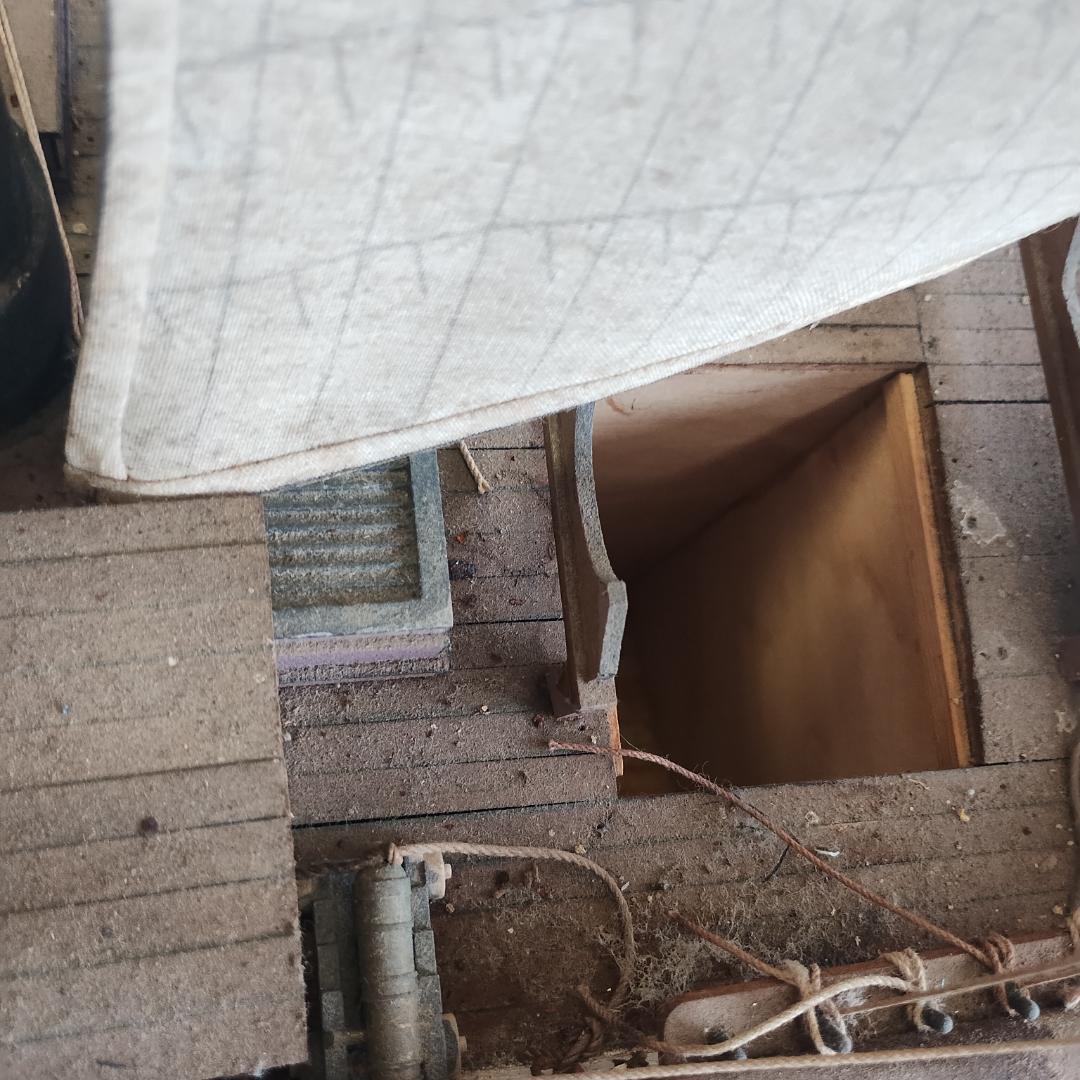 木製帆船模型 約60cm 未清掃現状品 インテリア 一品もの