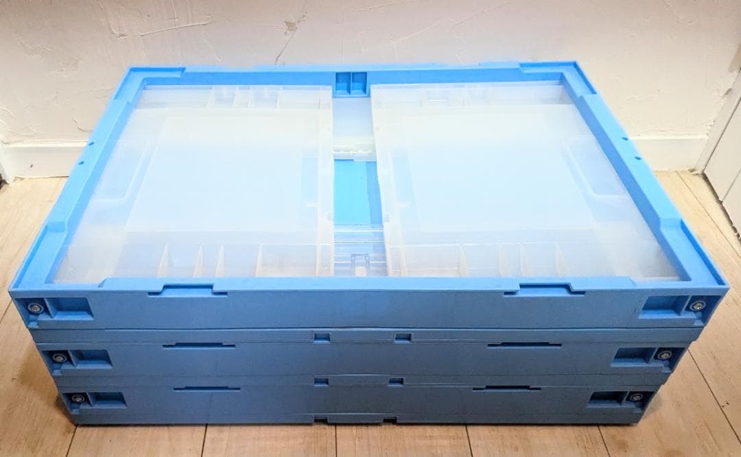 プラコン・折りコン リス CB-75扉L 大サイズ 3個セット 扉付き