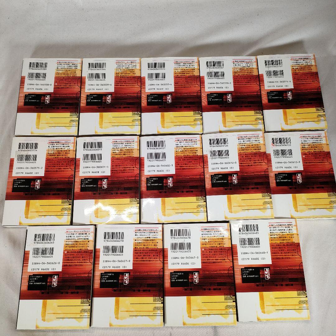 バリバリ伝説 全20巻セット　文庫版コミック　しげの 秀一