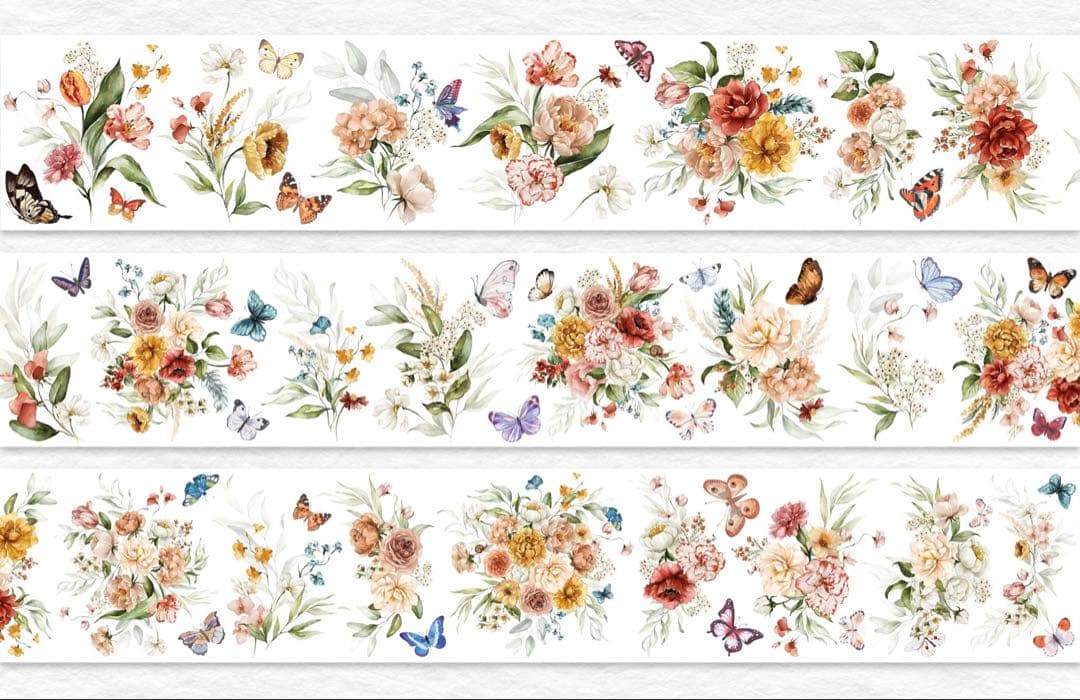 ⭐️SALE⭐️WT《熏风浪》 PETテープ　海外マスキングテープ 【1195】